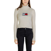 Tommy Hilfiger Jeans Beige Recycled Polyester Sweater -   -  Tommy Hilfiger Jeans.
